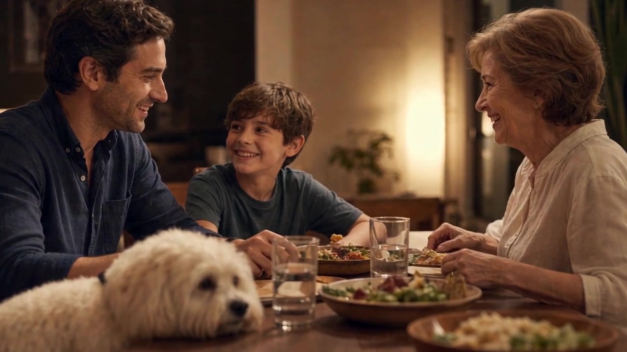Un fundador comparte tiempo con su familia.